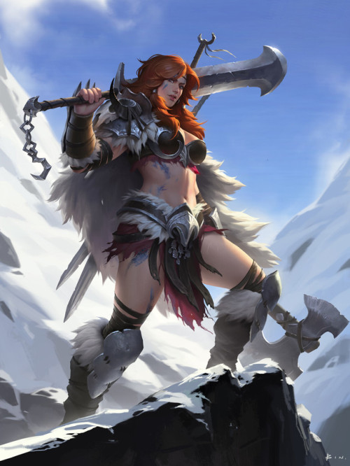 Sonya  Herbie Wang www.artstation.com/artwork/e0VAPw
