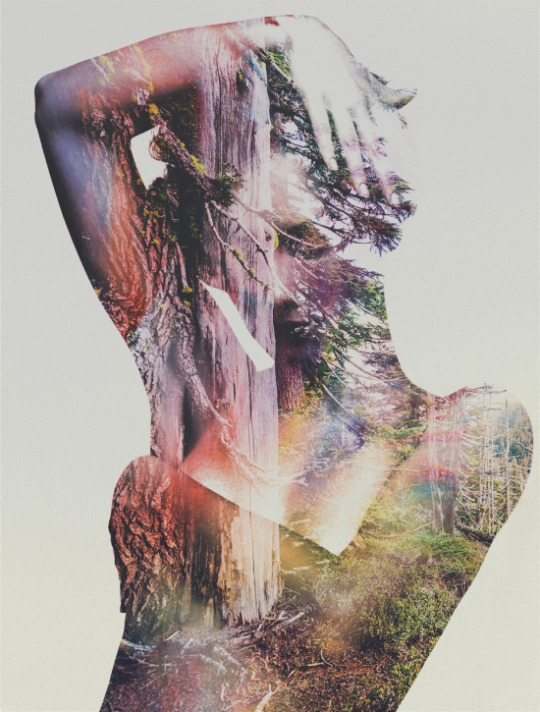 wordsnquotes:  bestofs6:   DOUBLE EXPOSURE PORTRAITS BY ANDREAS LIE    More by the