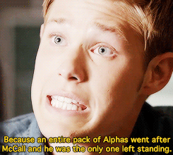  Don’t mess with Scott McCall. (◕‿◕✿)  