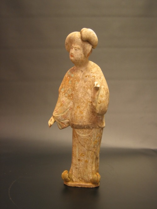 Chinese Tang dynasty statuette of a so-called &ldquo;Fat Lady&rdquo; from the Barakat Gallery