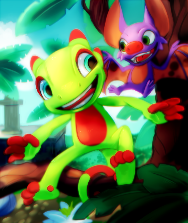 cherryqueenx:  Yooka-Laylee HYPE!