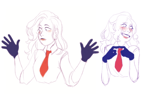 meganiumdraws:my gorlsDahlia/Nat/Courier in order for anyone who doesn’t know them;;