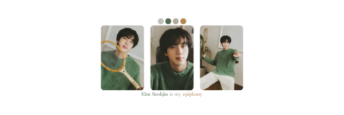 Kim Seokjin Pack.