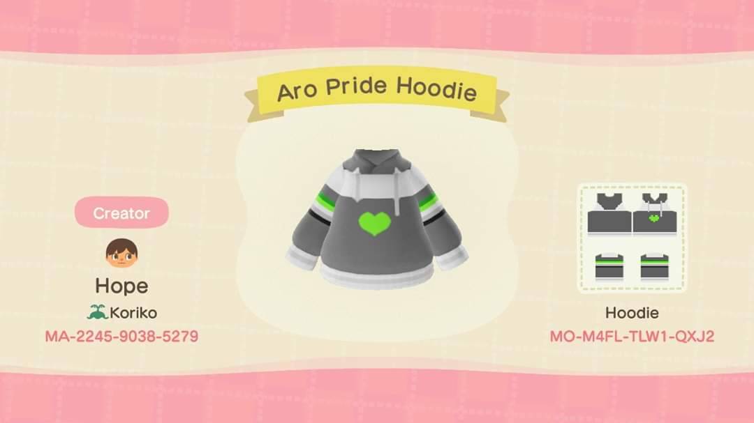 livelifeanimated:I made Animal Crossing PRIDE hoodies!