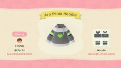 livelifeanimated:I made Animal Crossing PRIDE hoodies!
