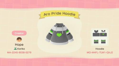 livelifeanimated:I made Animal Crossing PRIDE hoodies!