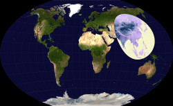 There are more people living inside this circle than outside of it