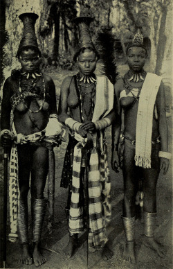 Nativefunkk:  Three Igbo Women And Details Of Their Attire Including Nja Anklets