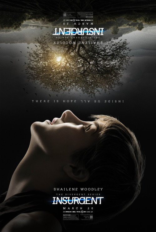 Inside us all there is hope… The new TRIS (Shailene Woodley) character portrait! #Insurgent, in theaters 3/20