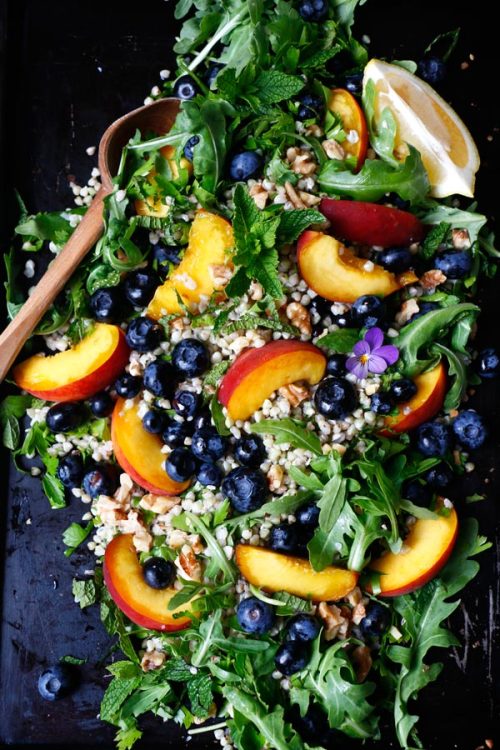 Vegan Summer Salad Round UpPear Salad With Dried Cherries & Candied Walnuts (GF)Summer Buckwheat