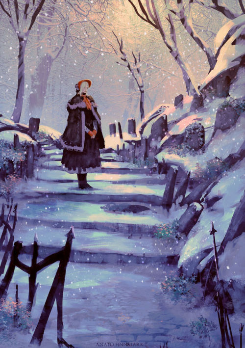 anato-finnstark: “Are you cold ? Oh, Good Hunter. ” ( Bloodborne ) PRINT AND OTHER GOODI