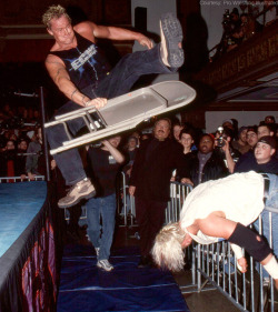 fishbulbsuplex:  The Sandman vs. Steve Corino