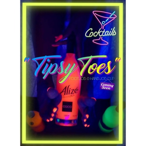 Oh, these toes will get you drunk and then some… #ComingSoon #TipsyToes #WorshipMizzYummiPigg