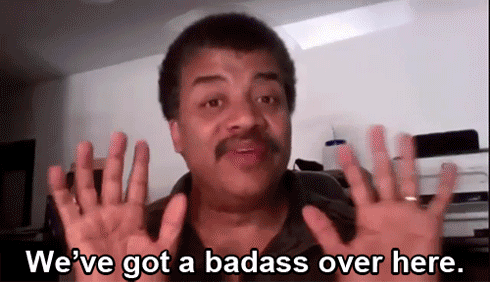 howstuffworks:  Some wonderful GIFs for you from everyone’s favorite astrophysicist,
