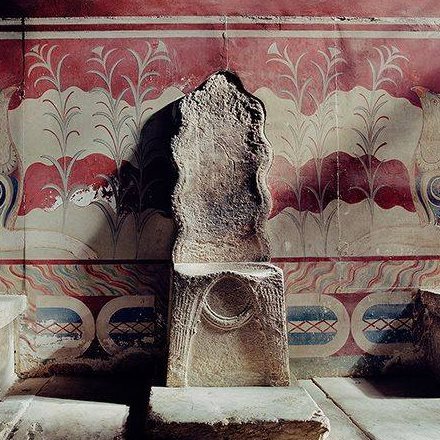 elladastinkardiamou:Crete. Knossos. Thronec1450 BC
