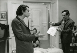 orwell:  Jean-Pierre Léaud and François Truffaut