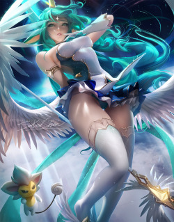 sakimichan:  Yes Starguardian Soraka one