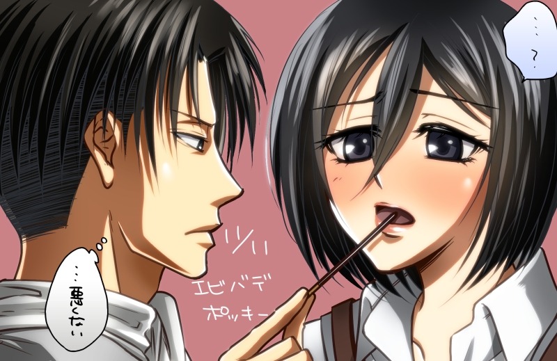  New RivaMika art by ひむら (More here)!  The pre-chapter 59 one &lt;3