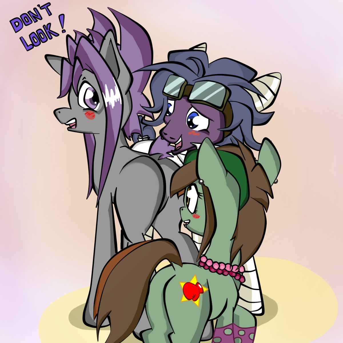 ask-yuta-wuta-ponies:  Yuta: Stop looking at my butt you pervs &gt;///&lt; !~Rusty