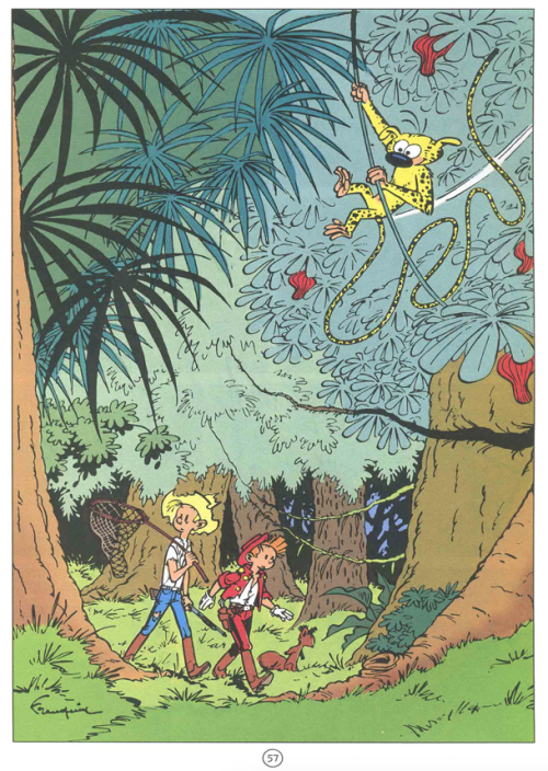 Huba!Art and images relating to the comic character, Marsupilami. Created by Belgian comics giant, A