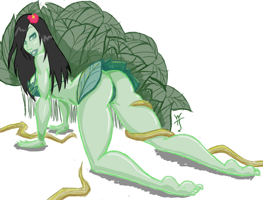 watchtehtail:  30 Monster Girl Challenge - Plant Girl thought id add some quick colors