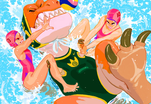 Dino Water polo!! Thank you so much always!! Please enjoy :)