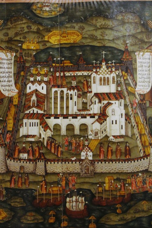 Solovetsky Monastery (1709).At Vologda state museum-reserve of history, architecture and art.