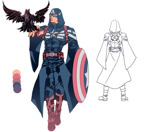 ceriky: CAPTAIN AMERICAN &amp; WINTER SOLDIER Assassin’s Creed Style suits