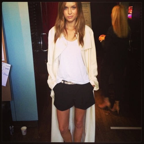 Josephine Skriver via her Instagram. (August 2013)