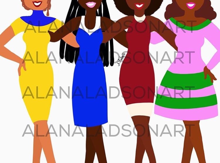 black-exchange:  Alana Ladson Art alanaladson.com // etsy.com/shop/alanapaintseverythin //