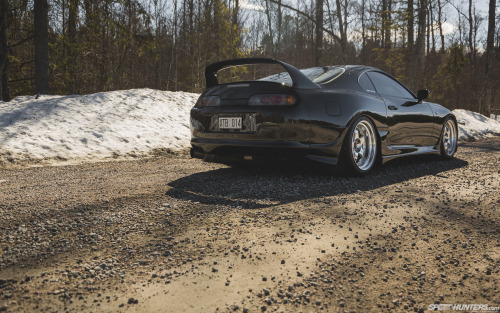 sickestwhips:  darkestvibez:  Supra pushing 1294WHP. Nice. http://www.speedhunters.com/2013/07/too-much-is-never-enough-a-1294whp-supra/  This is an amazing Supra.