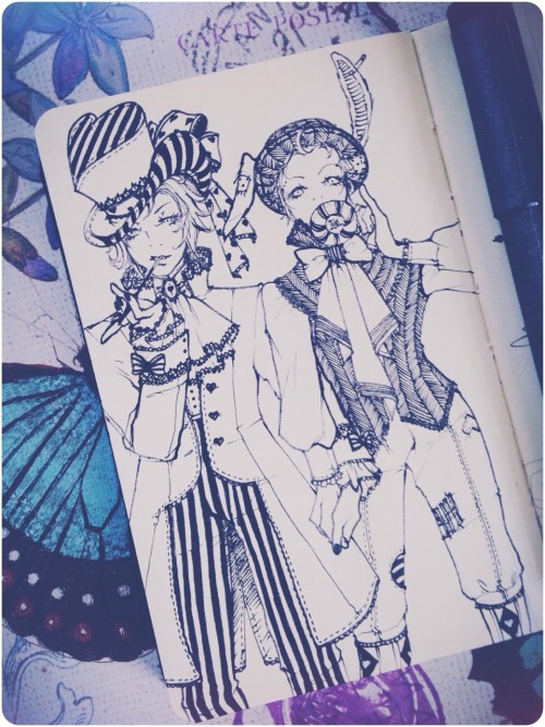 m-ill-ust: Inktober days 22 &amp; 23. I think I should start scanning stuff now. -ℳ Instagram&nb