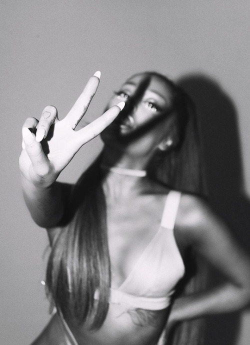 beallright:Ariana Grande photographed by Alfredo Flores