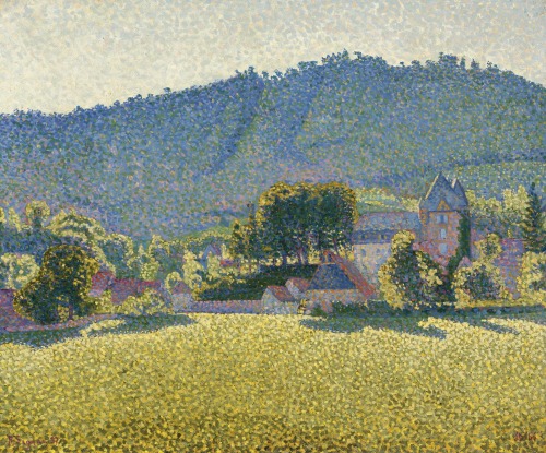 fleurdulys:  Comblat-le-Chateau, la vallee - Paul Signac