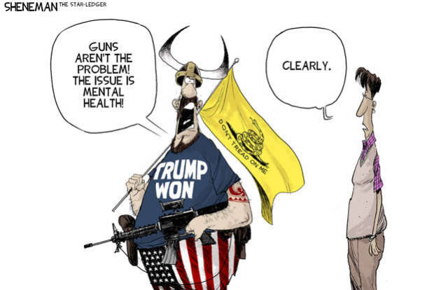 #Trump#Republicans#gun control #The Big lie #mental illness#MAGA