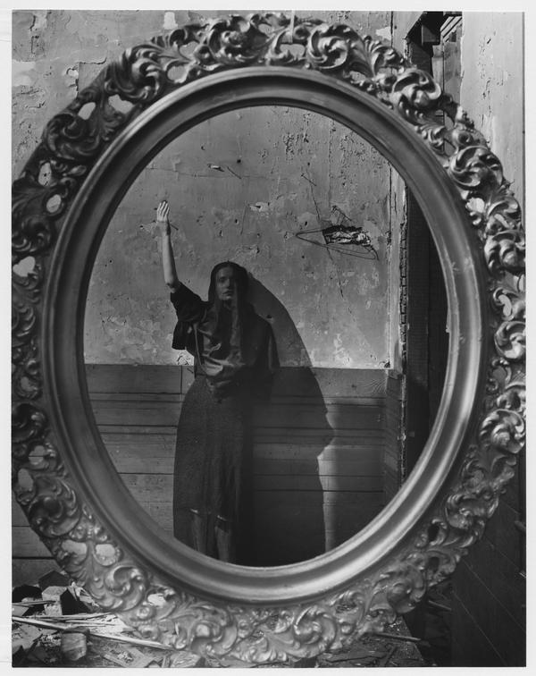 killerbeesting:    Clarence John Laughlin, The Self Crucified.