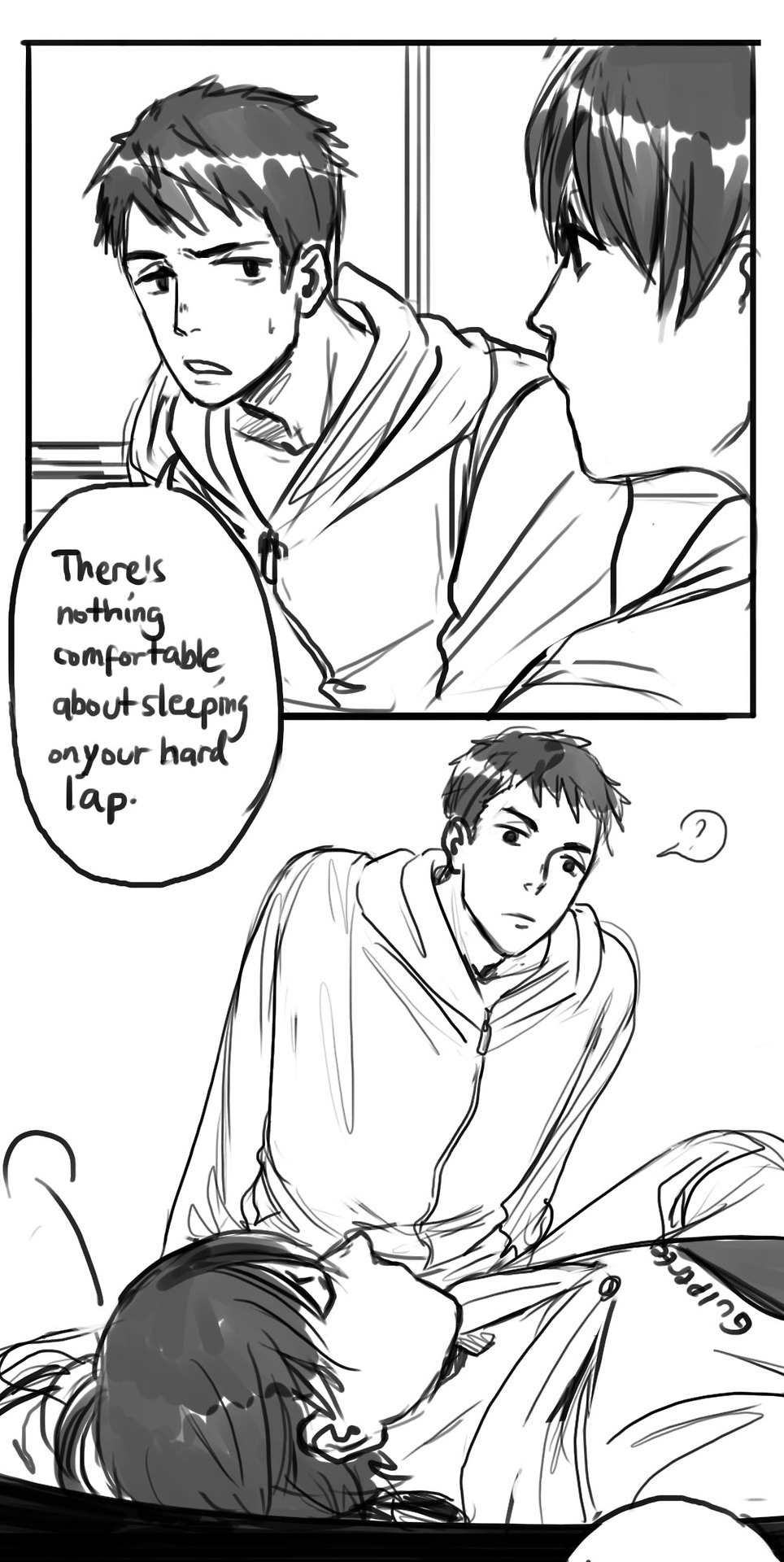 bootleronduty:  Ssk ya lazy bum. Stop being such a freeloader. Oh my gosh I’m sorry