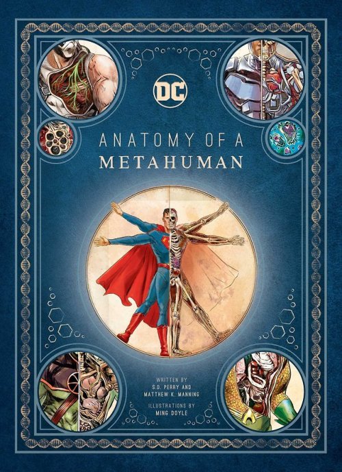 I’m happy to finally announce DC Comics’ ANATOMY OF A METAHUMAN. I spent a year illustrating t