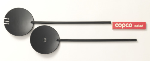 Smart Design, copco salad servers, 1986. Plastic. USA. Via Cooper Hewitt