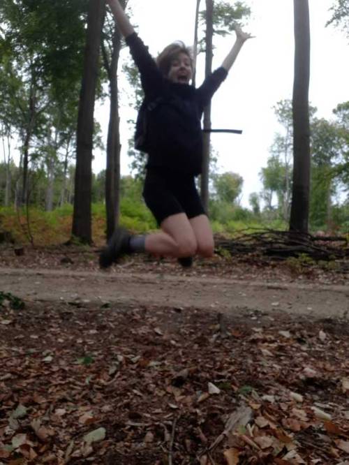 Today I went for a roughly 30 km hike (18.6 miles)I found some cool beetles that were eating poopAnd