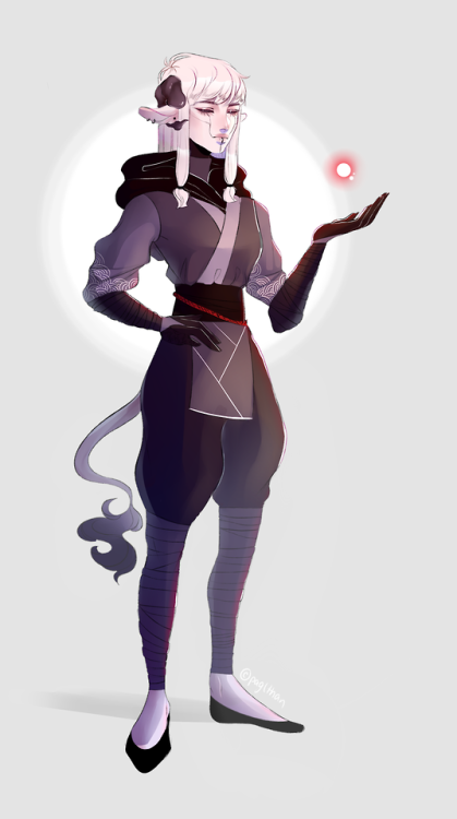 i have no caption for this other than God, I Love Tieflings. 