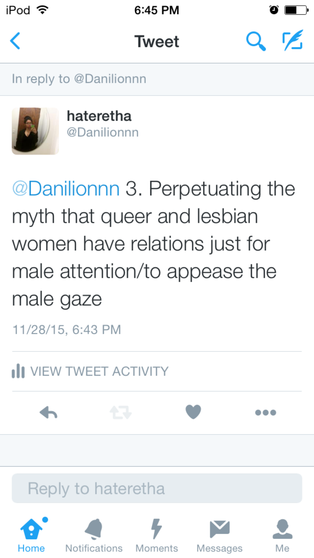 Drunk tweeting. Queer baiting is not cute