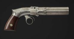 peashooter85:  Robbins and Lawrence pepperbox pistol, mid 19th century.