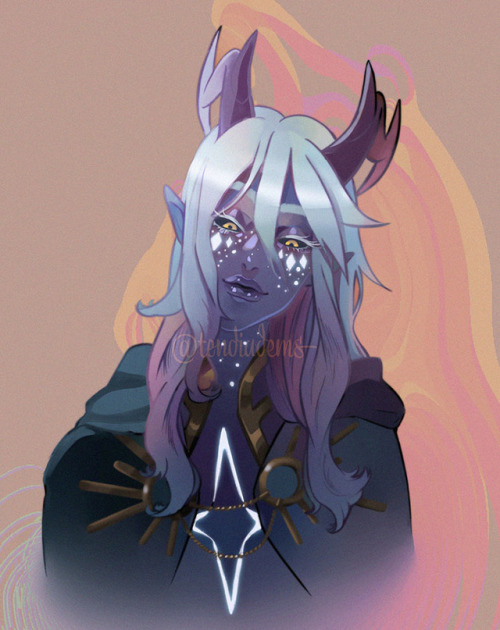 tendiademsart:  Ahhhh WOOPS, long time no tumbles everyone?? I recently watched all of the dragon prince and I have a new hot elf husbando!
