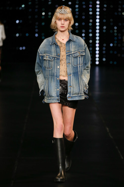 Porn photo unculturedmag:  Saint Laurent Spring 2016