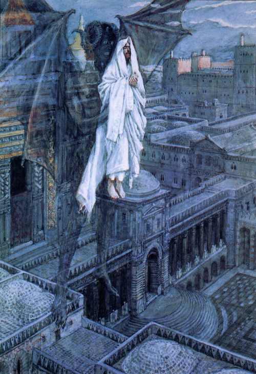 fer1972:  Today’s Classic: Satan tempting Jesus Christ 1. By James Tissot, 1895 2. By Vasili Surikov, 1872 3. By Gustave Doré, 1865 4. By Félix Joseph Barrias, 1860 5. By Ilya Repin, 1901