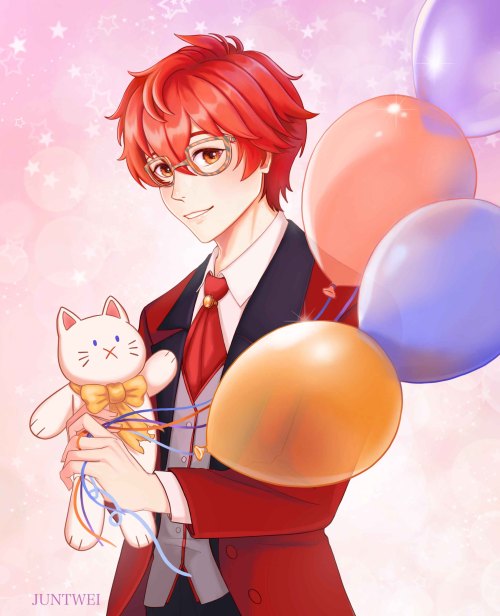 Happy 4th anniversary Mystic messenger! Seven is here to celebrate the ocassion! Does everyone remem