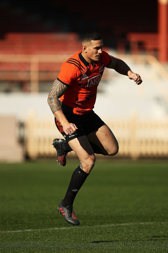 roscoe66: Sonny Bill Williams of the New Zealand All Blacks  