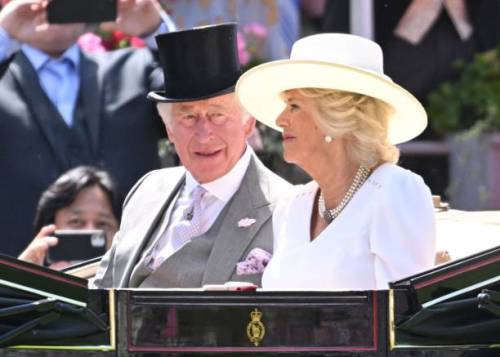 camillasgirl: The Prince of Wales and The Duchess of Cornwall attend Day 2 of Royal Ascot, 15.06.202