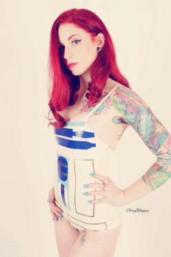 metal-mafia:  May the 4th be with you!  I never wanted to give R2D2 my lite saber b4 now lol